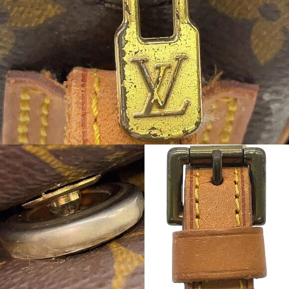 169330BR (L4) Louis Vuitton Crossbody Bag Brown Monogram w/Box - Picture 12 of 14